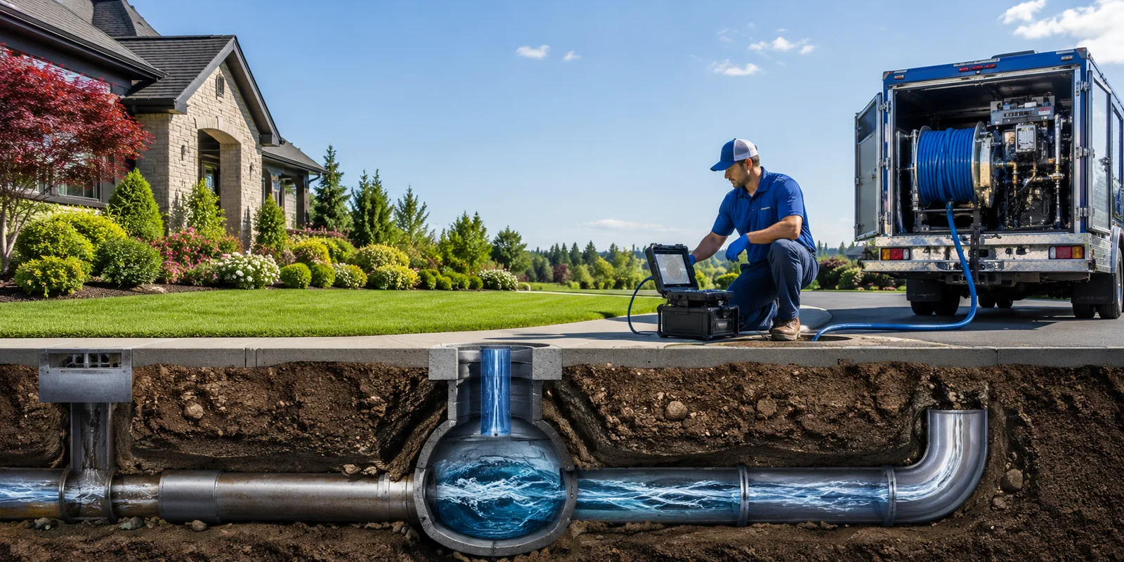 Drainage restoration information for Churubusco, IN